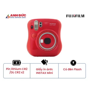 Máy ảnh Fujifilm Instax Mini 25 | Red (Chính hãng)