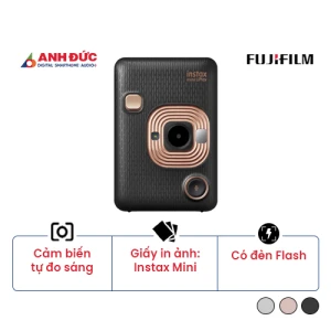 Máy ảnh Fujifilm Instax Mini LiPlay | Elegant Black (Chính hãng)