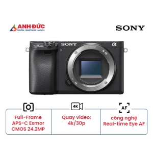 Máy ảnh Sony Alpha A6400 | Body Only | Black (Chính hãng)