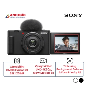 Máy ảnh Sony ZV-1F | Black (Chính hãng)