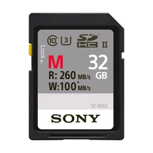 Thẻ nhớ Sony 32GB 260 MB/s M Series UHS-II SDHC (U3) (Chính hãng)
