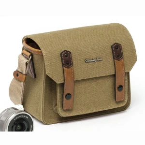 Túi máy ảnh Herringbone Papaspocket 3 Mini Khaki (Chính Hãng)