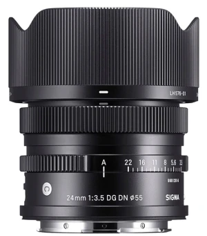 Sigma 24mm f/3.5 DG DN for Sony, Mới 98%