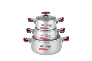 Bộ nồi anod SUNHOUSE SH6633-20 quai EB (16, 20, 24)