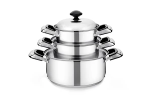 Bộ nồi inox 3 đáy SUNHOUSE SH768