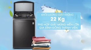 Máy giặt LG Inverter 22 kg TH2722SSAK