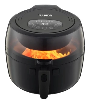 Nồi chiên không dầu Rapido RAF6.5D (Điều khiển điện tử) - Hàng chính hãng