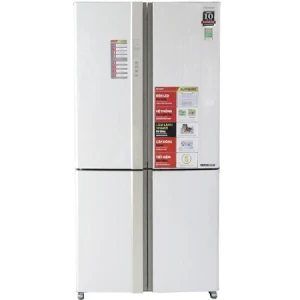 Tủ lạnh Sharp Inverter 678 lít SJ-FX680V-WH
