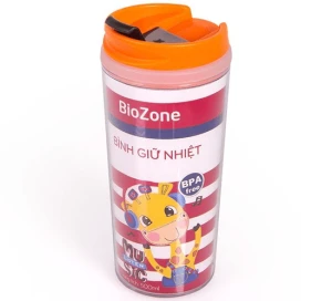 Bình giữ nhiệt Biozone 500ml nắp cam KB-WA500PO