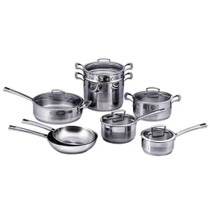 Bộ nồi inox 13 chi tiết Junger JC100