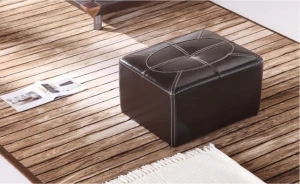 Đôn da chữ nhật JB088-2 màu Walnut (1)