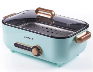 Lẩu hấp điện đa chức năng 5 lít Coex CH-2117 (Kèm vỉ hấp)