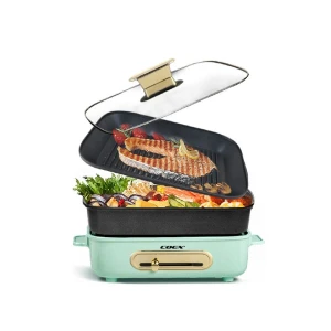 Lẩu nướng điện đa chức năng 4 lít Coex CH-2112 (Kèm vỉ nướng)