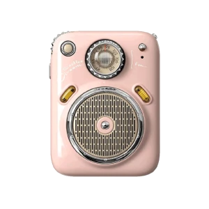 Loa Bluetooth Divoom - Beetles FM Pink