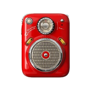 Loa Bluetooth Divoom - Beetles FM Red