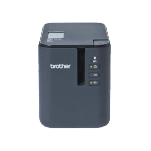 Máy in mã vạch tem nhãn wifi Brother PT-P900W dạng để bàn.