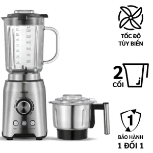 Máy xay sinh tố đa năng Roler RB-4138A (2 in 1, 1000W, 1.75 lít)