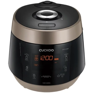 Nồi cơm áp suất điện tử 1,8L Cuckoo CRP-PK1000S đen vàng-Korean