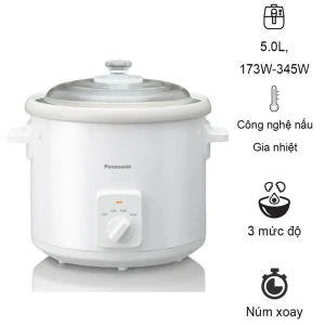 Nồi Nấu Chậm 5 lít Panasonic NF-N51AWRA
