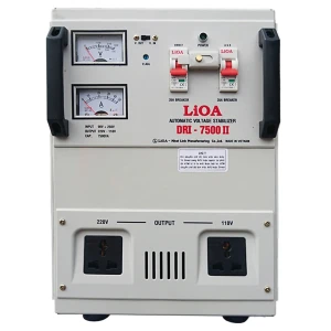 Ổn áp 1 pha Lioa 7,5KVA DRI-7500/ DRI-7500II