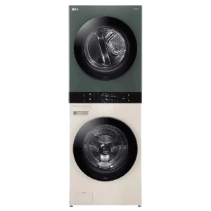 Tháp máy giặt cao cấp LG WashTower Giặt 14Kg + Sấy 10Kg WT1410NHEG