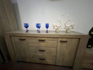 Tủ BUFFET 170cm, TADR17 màu oak (3) - Thương hiệu NEYT