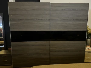 Tủ trượt 2 cánh 2.5m, ELLAS25 màu oak (6) - Thương hiệu NEYT