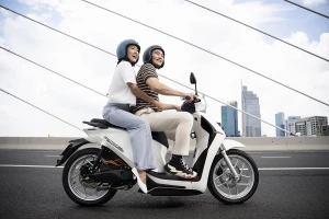 Xe máy điện Dat Bike Quantum S1 Màu Trắng