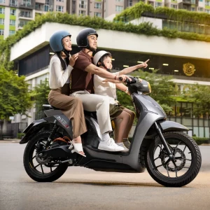 Xe máy điện Dat Bike Quantum S1 Màu Xám