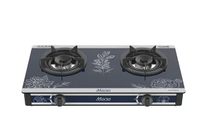 Bếp gas dương kính Sunhouse Mama MMB0989, Mặt kính cường lực dày 6mm, Đầu đốt bằng hợp kim đồng, Kiềng thép tráng men siêu bền, Bảo hành 18 tháng