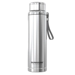 Bình giữ nhiệt Sunhouse Flexi KS-TU720FI, Dung tích 720 ml, Chất liệu inox 304 an toàn, Thời gian giữ nhiệt 6 giờ, Có quai xách tiện lợi