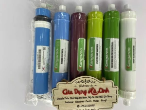 Bộ lõi lọc nước Kangaroo số 456789, Gồm 1 lõi lọc nước RO nhập khẩu Hàn Quốc và 5 lõi lọc nước chức năng: Nano Silver, Ceramic, Ankaline, Đá Maifan, ORP