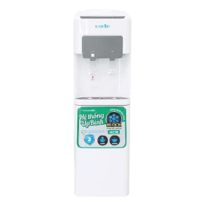 Cây nóng lạnh Karofi úp bình HC16 - 2 vòi nóng lạnh riêng biệt, khoang chứa đồ tiện lợi, bảo hành 24 tháng tại nhà
