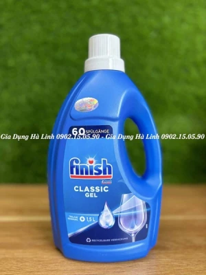 Gel rửa bát Finish Classic, Dung tích 1,5 Lít, Nhập khẩu Châu Âu