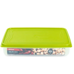 Hộp bảo quản thực phẩm khô Biozone chia ngăn 800ml, KB-DR800P2