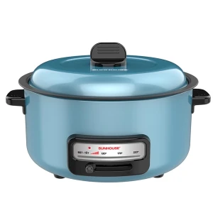 Lẩu điện Sunhouse SHD4527, Công suất 1300W, Dung tích 3.5L, Đa chức năng nấu nướng tiện lợi