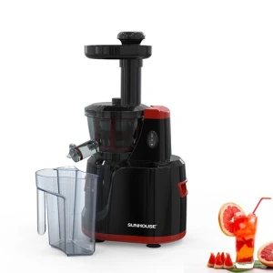 Máy ép chậm Sunhouse SHD5502 - Công suất 180W, Dung tích 1 lít, Động cơ lõi đồng, vận hành êm ái, Bảo hành 12 tháng