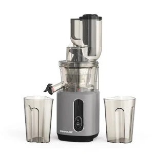 Máy ép trái cây chậm Sunhouse SHD5503 - Công suất 240W, Dung tích 800ml, Động cơ êm ái, Công nghệ lưới lọc Puremax, Bảo hành 12 tháng