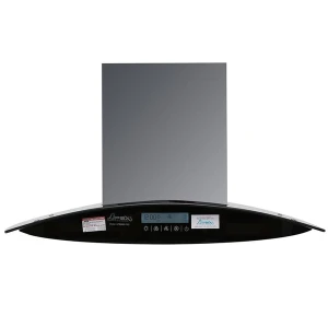 Máy hút mùi kính cong APEX APB6680-70C - Motor siêu bền công suất 200W, Kính chịu nhiệt siêu bền, Bộ lọc khủ mùi bằng than hoạt tính, Bảo hành 18 tháng