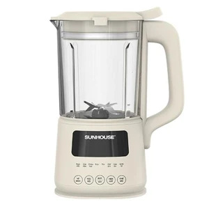 Máy làm sữa hạt đa năng Sunhouse SHD5261, Công suất 400W, Dung tích 1000ml, Cối thủy tinh, Lưỡi dao 8 cánh inox siêu bền, 8 chế độ nấu, Bảo hành 12 tháng