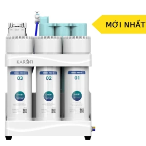 Máy lọc nước RO 10 lõi Karofi KAQ-U50K, Lõi lọc công nghệ Smax gấp 2 hiệu suất, gấp 2 tuổi thọ