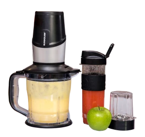 Máy xay sinh tố đa năng Sunhouse SHD5340B - Công suất 500W, Dung tích cối xay 1.2 Lít, Lưỡi dao inox kép siêu sắc, Bảo hành 12 tháng