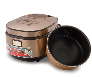 Nồi cơm điện cao tần Sunhouse Mama SHD8955, Công suất 1200W, Dung tích 1,5 Lít, Điều khiển phím bấm, Lòng nồi hợp kim phủ chống dính Whitford, Bảo hành 2 năm