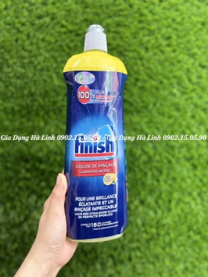 Nước làm bóng Finish 800ml hương chanh, Nhập khẩu Châu Âu