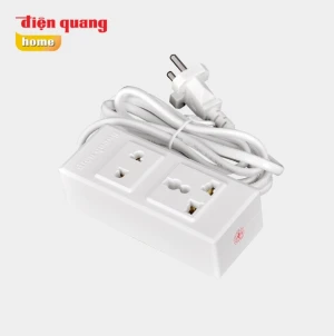 Ổ cắm Điện Quang ĐQ 001A-02-2M, 62228006