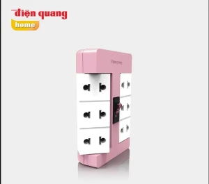 Ổ cắm Điện Quang ĐQ ESK RT 6PW, 62228140