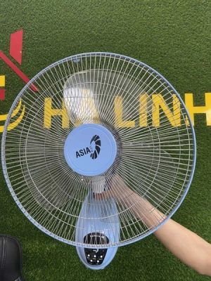 Quạt treo ASIA vina VY3770190 (màu xanh) - Công suất 55W, Lưu lượng gió 78m3/phút, Điều khiển từ xa tiện lợi, Bảo hành 24 tháng