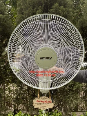 Quạt treo tường 2 dây SENKO TC1626 - Công suất 47W, Thiết kế 3 cánh, Điều khiển dây kéo, Bảo hành 12 tháng
