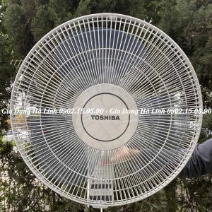 Quạt treo tường Toshiba F-WSA20(H)VN - Công suất mạnh mẽ 55W, 3 chế độ quạt thông minh, Có điều khiển từ xa, Bảo hành 12 tháng