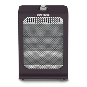 Sưởi điện hồng ngoại 2 bóng Sunhouse SHD7023, thiết kế nhỏ gọn, công suất 600W, Làm ấm cực nhanh, không gây khô da, tự động ngắt điện khi bị nghiêng đổ